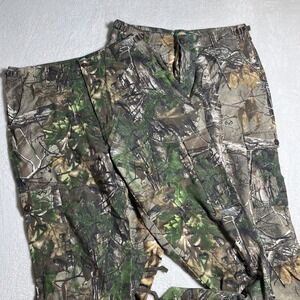 CABELAS (2) Men's 36x32 APG Realtree Extreme Camo Bow Hunting Pants Adjustable